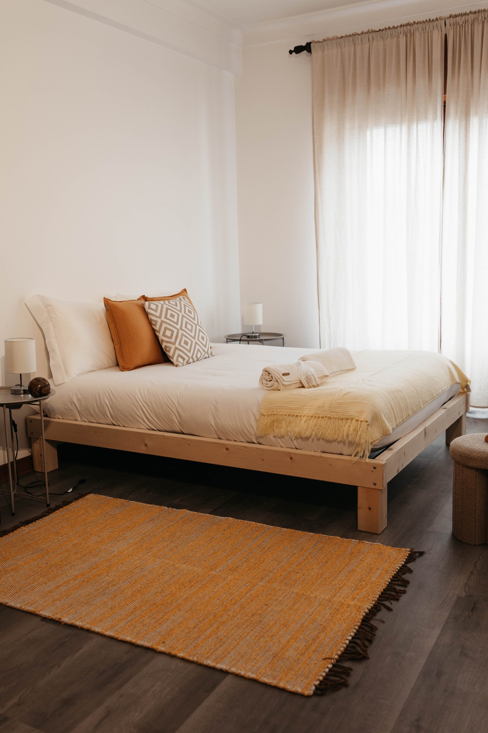 Quarto de casal com varanda